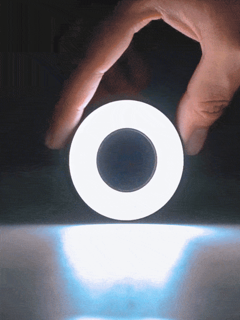 Magnetic Clip-On Smartphone Ring Led Light (Copia)